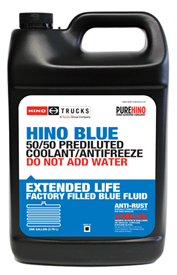 Photo of Hino antifreeze container