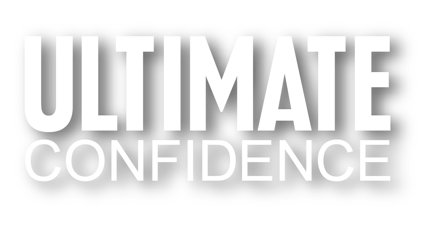 Text reading 'Ultimate Confidence'